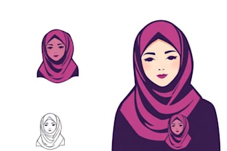 do hijab logo design for your brand
