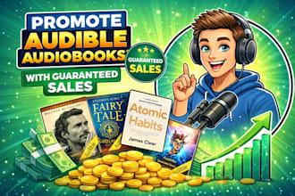 promote acx audible audiobook with guaranteed sales