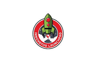 design professional innovator launch pad logo