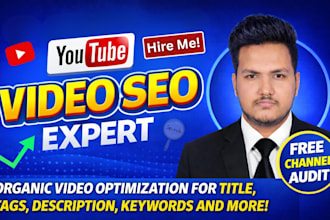 do best youtube video SEO optimization and channel growth manager
