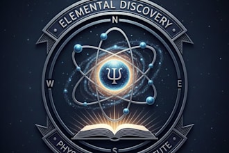 design a smart and professional physics logo for your brand