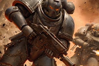 create warhammer 40k art