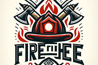 design high quality fire department logo with unlimited revision
