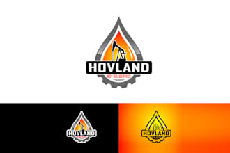 design dynamic oil and gas service business logo