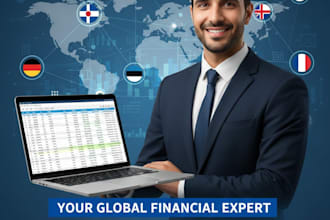 prepare financial statements and cash flow