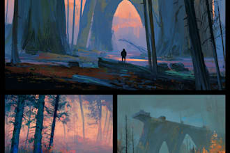 environment concept art landscape design