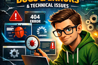 fix wordpress errors, bugs and website problems