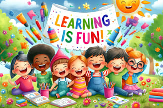 illustrate children story book illustration, children story book illustration