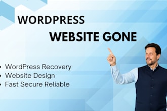 recover your wordpress website gone with professional SEO and design