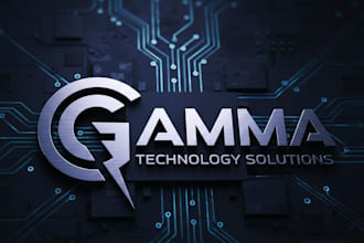 design a modern and professional gamma logo for your brand