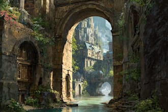 create breathtaking environmental concept art
