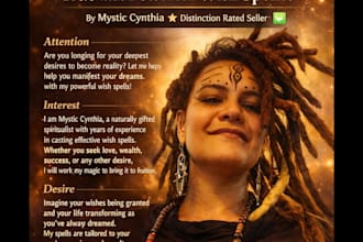 make your requested wish come to pass and your desires reality with wish spells
