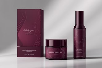 make an astonishing cosmetic packaging and label design