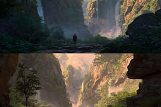 do illustration or concept art