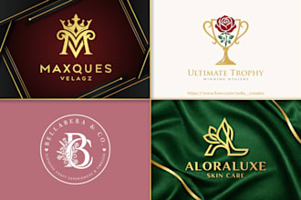 create modern minimalist luxury business logo design