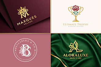 create modern minimalist luxury business logo design