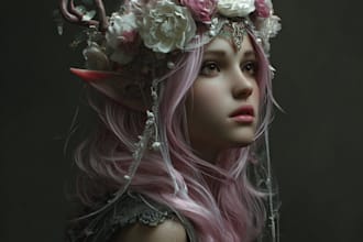 do realistic or fantasy portrait