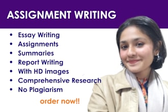 do assignment writing,essay writing,presentations,summaries,