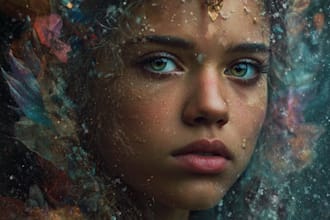 paint a realistic or fantasy portrait