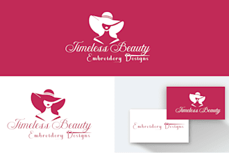 create typography logo, recreate, website and ventage style