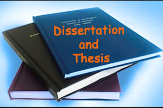 edit,  revise thesis and dissertation