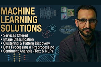 do image classification, clustering, processing, sentiment analysis tasks