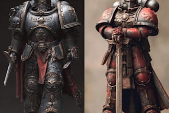professionally paint your warhammer, dnd, tabletop,