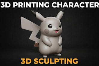 sculpt articulated 3d toy and action figure stl ready for 3d printing