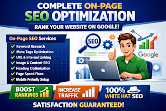 do complete ai SEO optimization to rank your website on google