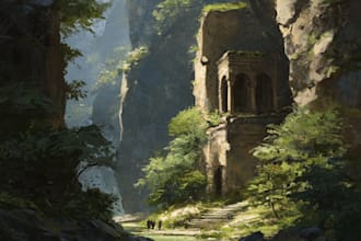 environment concept art landscape design