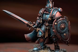 paint your warhammer 40k and fantasy miniatures