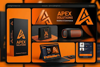 create minimalist logo and brand identity that helps to stand out your business