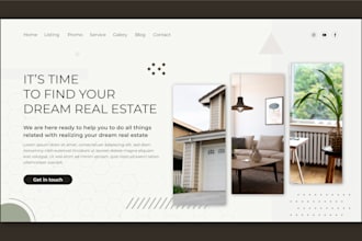 develop wix real estate website, wix seo, wix real estate website design wix