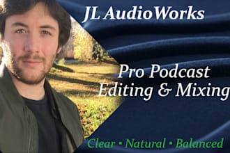 edit, mix, and master your podcast
