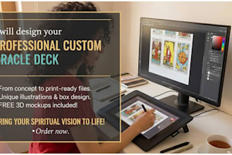 create your unique custom oracle cards