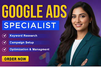 setup and manage google ads adwords PPC campaigns