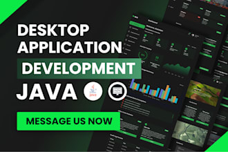 develop custom desktop application in java