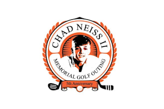 design chad neiss memorial golf outing logo