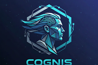 design a creative and professional head logo for your brand