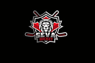 design charitable hockey organization logo