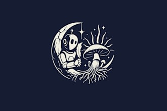 create author speculative fiction logo