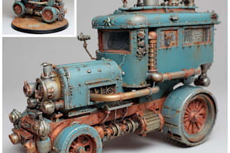 create a unique, one of a kind kitbash for your 40k needs