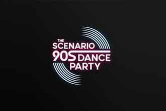 design dance party series logo