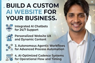 build a custom ai website for your business