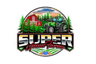 create high quality and beautiful farm logo design