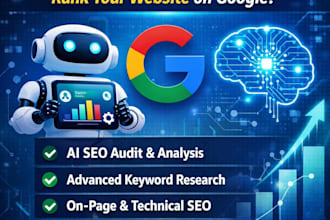 ai powered SEO optimization to rank your website on google