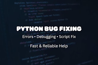 fix python bugs, errors, and scripts