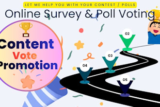 bring respondents to any online survey poll, contest or voting participants
