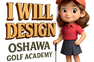 design classic oshawa golf academy logo