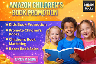 do children book promotion amazon kindle book marketing kids book